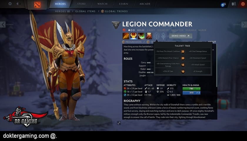 Mekanisme Dalam Dota 2